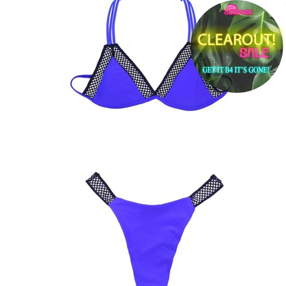 👙 FINAL SALE!! 👙 Blue and Black Bikini